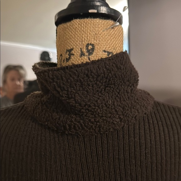 Brown Zip Short Jacket Chic Coat main image 1